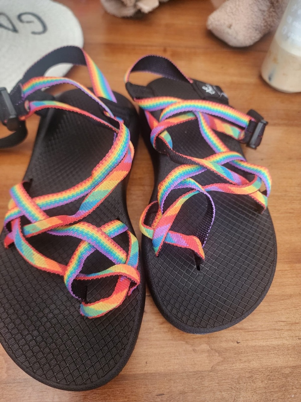 Chaco Rainbow 🌈 Multicolor Sandal ZX/2 Women's Size 8